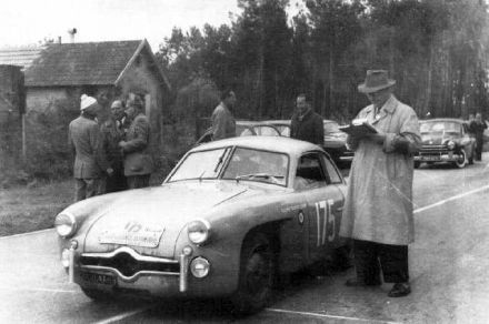 Marc Gignoux i Francoise Gignoux – DB 750 Panhard.